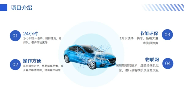 智能洗车项目计划书通用PPT