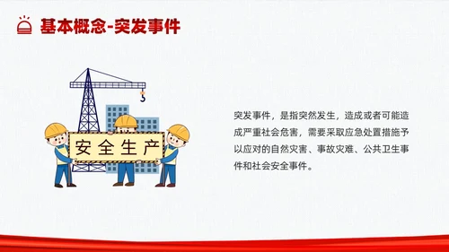 红色简约应急管理培训PPT课件