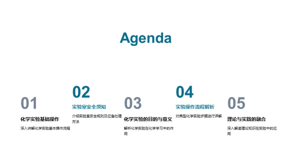 掌握化学实验技能