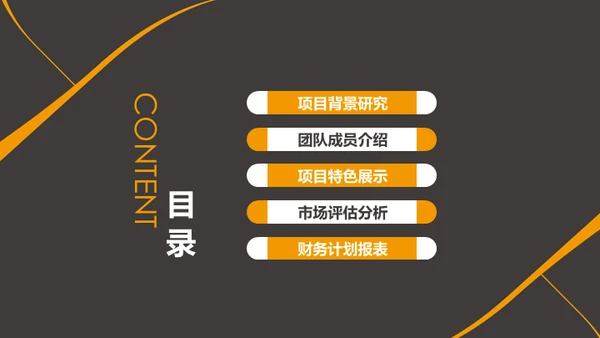 创业项目宣讲介绍通用PPT模板