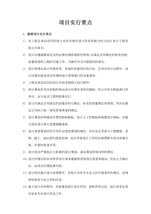 专项项目实施及管理核心要点.docx