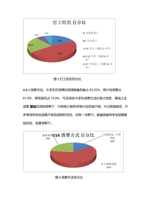 大学生日常生活消费情况市场调研研究报告.docx