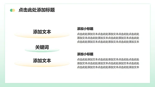 绿色小清新风生日主题活动策划方案PPT模板