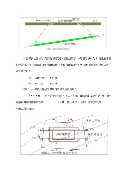 保护煤柱留设及防水安全煤岩柱计算规范