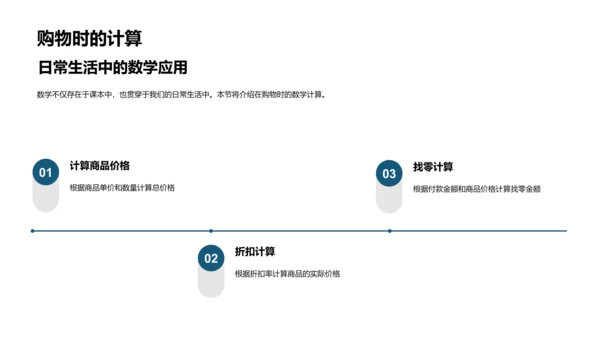 生活里的数学知识PPT模板