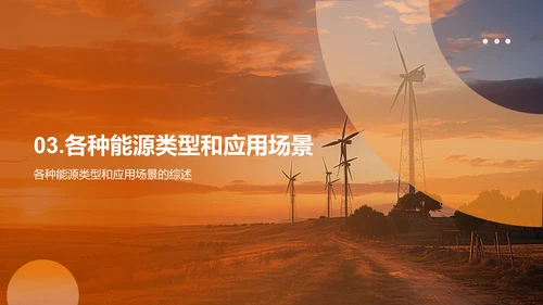 橙色商务现代能源行业研究报告PPT模板