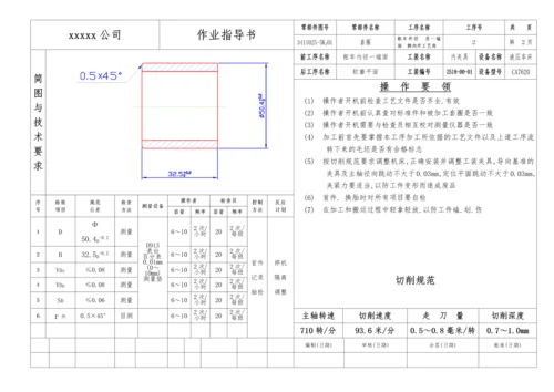 零件加工作业指导书样本.docx