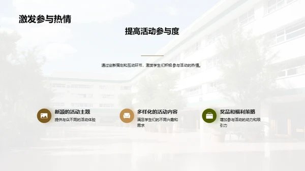 策划新活动，共创活力校园