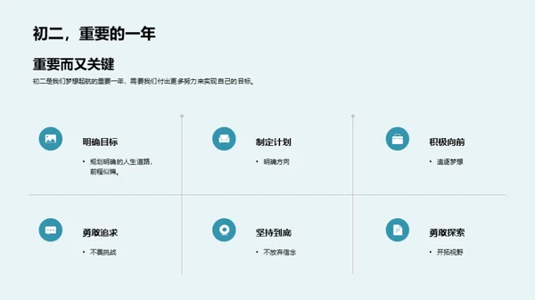 初二学年，启航梦想