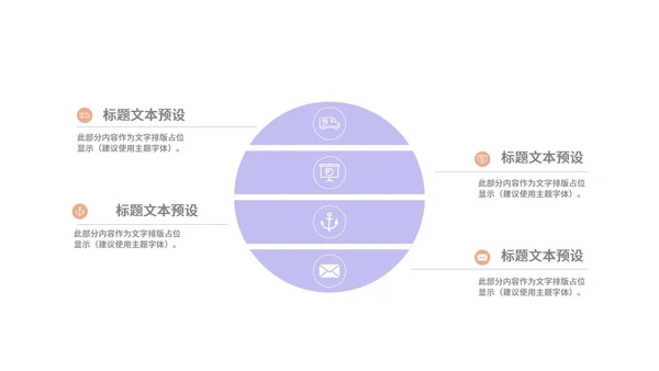 紫色简约风个人岗位竞聘PPT模板