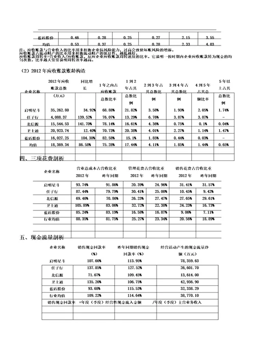 信息安全行业财务解析总结计划