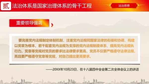 建设中国特色社会主义法治体系PPT党课