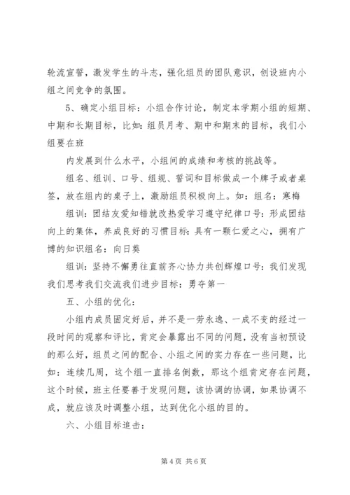 学习小组建设培训心得 (4).docx