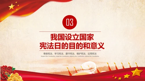 国家宪法日学习新宪法修正案宣誓誓词PPT