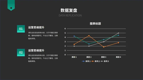 黑色商务季度工作总结汇报PPT模板