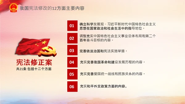 党课国家宪法日学习弘扬宪法精神PPT模板