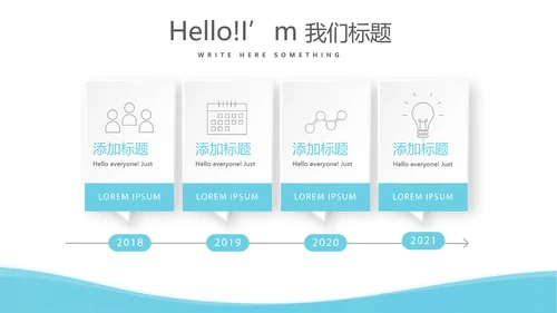 蓝色简约医疗主科医生工作汇报动态PPT
