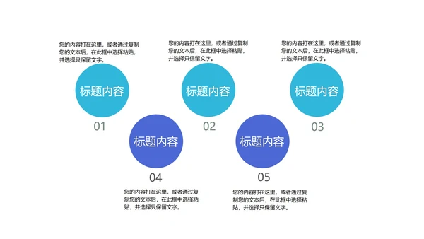 深蓝5G科技产品发布会PPT模板