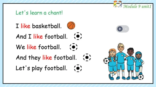 Module 9 I like football