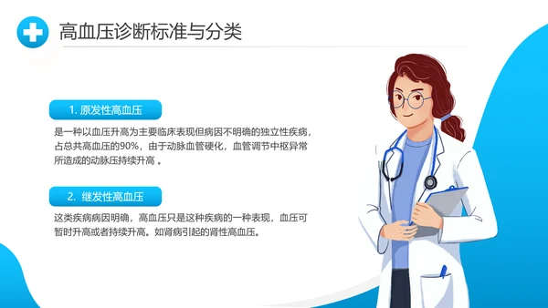 关爱预防高血压心脏疾病知识讲座课件PPT模板
