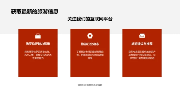 佛罗伦萨旅游解析PPT模板