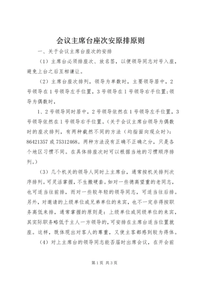会议主席台座次安原排原则 (2).docx
