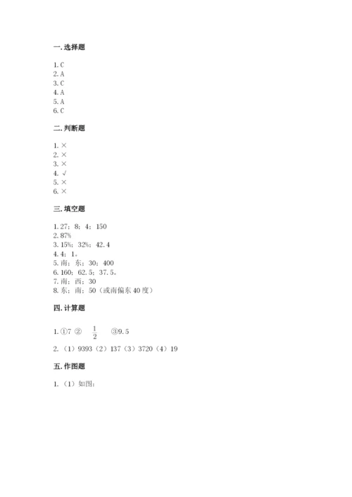 小学数学六年级上册期末卷附完整答案【名师系列】.docx