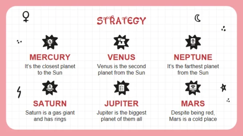 女孩力量卡通人物通用PPT模板