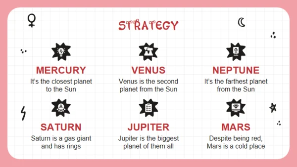 女孩力量卡通人物通用PPT模板