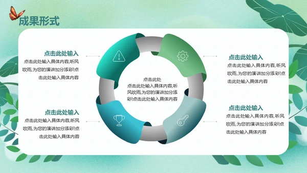 开题报告毕业答辩清新通用PPT母版