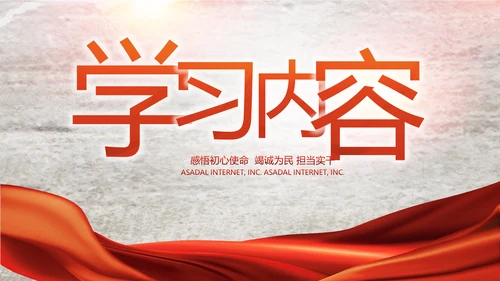 党支部党史学习教育工作总结动态PPT