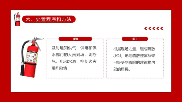 红色主题建筑倒塌救援处置与救援