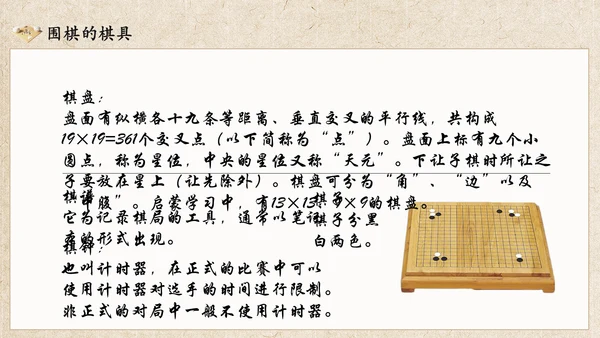 中国围棋历史规则模具介绍动态通用PPT模板