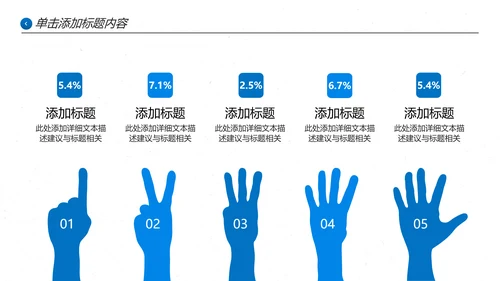 蓝色企业宣传公司简介PPT模板