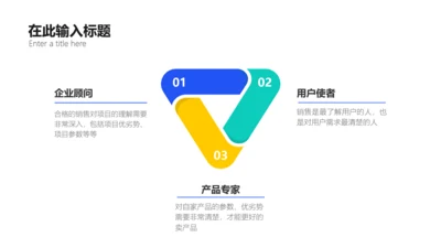 彩色标签列表3项PPT内容页