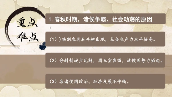 第二单元 夏商周时期：奴隶制王朝的更替和向封建社会的过渡  单元复习课件（25张PPT）