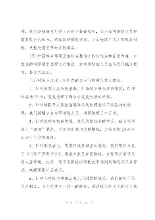 环保局年度工作总结.docx