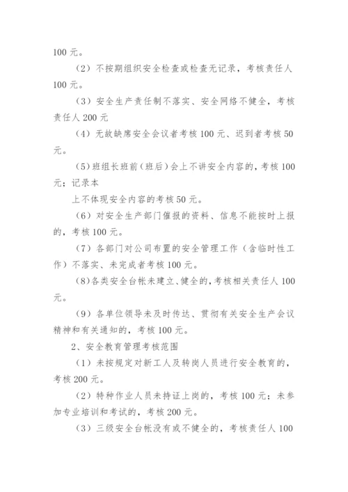 公司安全生产奖惩管理制度.docx