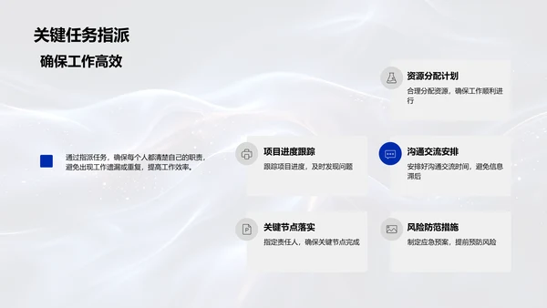 季度工作回顾与远景PPT模板