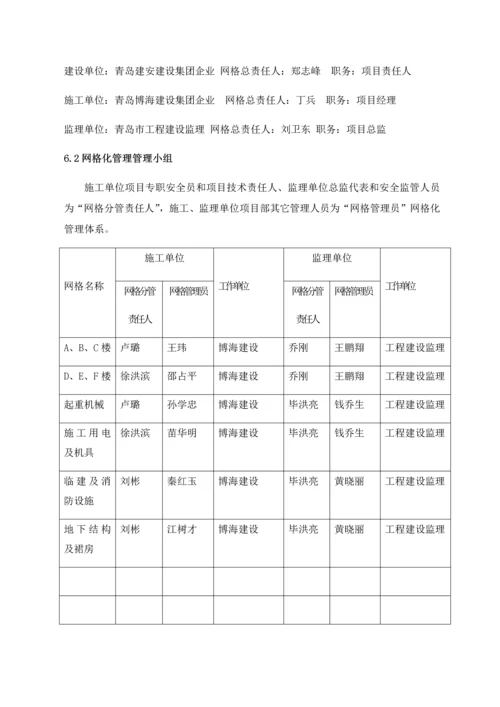 建筑工程综合项目工程安全生产网格化管理实施专项方案.docx