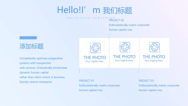 蓝色科技感智慧医疗智慧医院项目工作汇报动态PPT模板