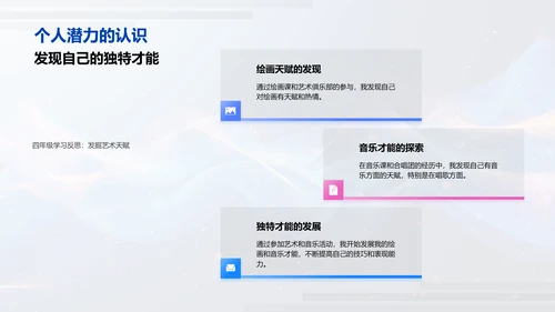 四年级学习汇报PPT模板