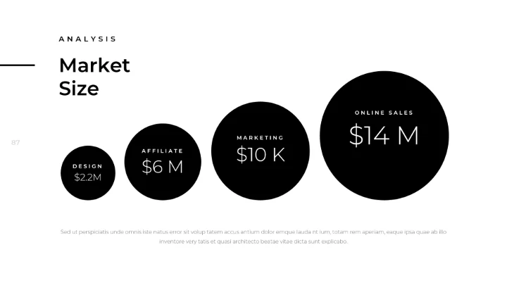 创意黑白调极简主义公司简介动态PPT模板