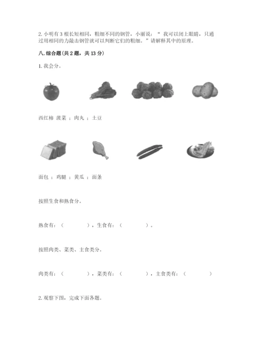 教科版小学科学四年级上册期末测试卷（原创题）.docx