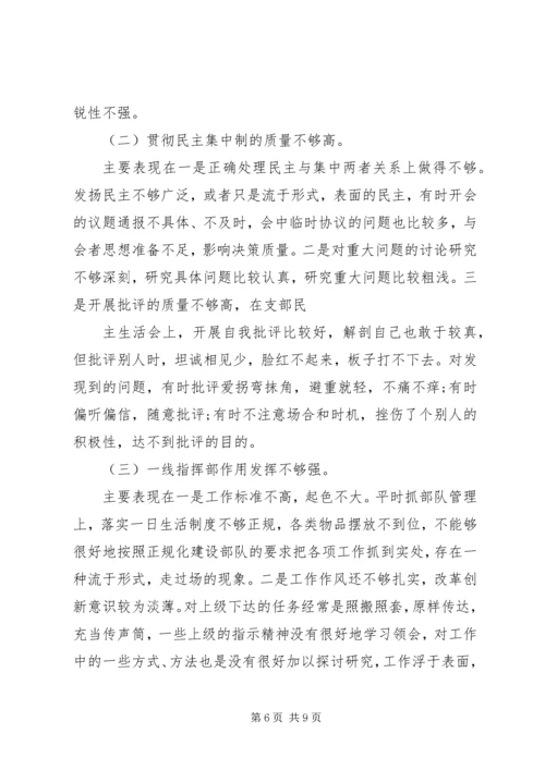 村党支部委员党性分析.docx