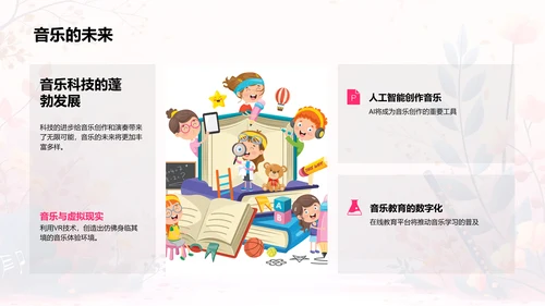 音乐科学教学PPT模板