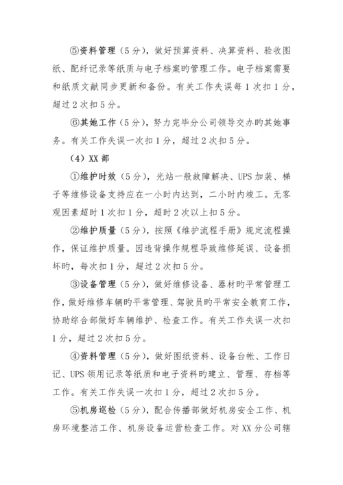 公司绩效考评专题方案.docx