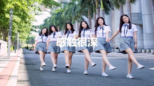 青春不散毕业季快闪动画通用PPT模板