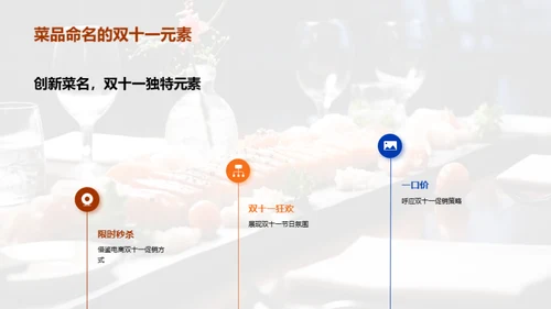 双十一菜品战略策划