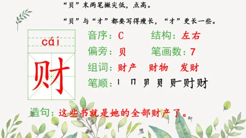 识字3 贝的故事（第一课时）课件